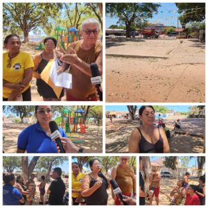 Peritoró – Moradores do povoado Livramento esclarecem demolição de barraca na Quadra de Eventos