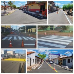 INFRAESTRUTURA – Ruas de Pedreiras ganham sinalização