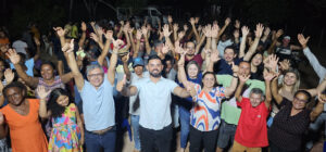 LIMA CAMPOS – Moradores do povoado São Domingos promovem uma reunião com Lucian Alves e Jailson