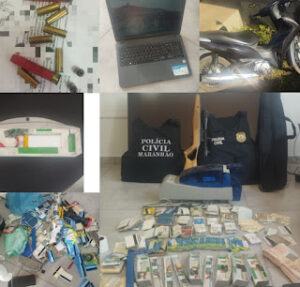 Polícia Civil realiza grande operação e apreende mais de 300 cartões bancários em Pedreiras.
