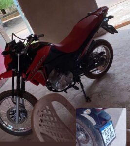 Motocicleta é tomada em assalto na zona rural de Pedreiras