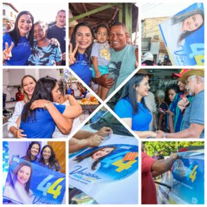 Grande programação iniciou a campanha vitoriosa de Vanessa Maia, em Pedreiras