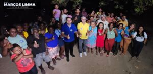 LIMA CAMPOS – Candidato a vereador LAELSON 44000 e o candidato a prefeito JAILSON 44 participam de reunião com moradores do povoado NOVA LUZ