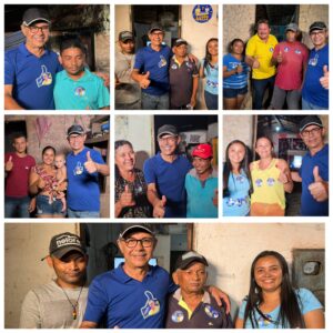 Com sucesso de aprovação, o candidato à prefeito JAILSON faz visita ao povoado MANGUEIRA