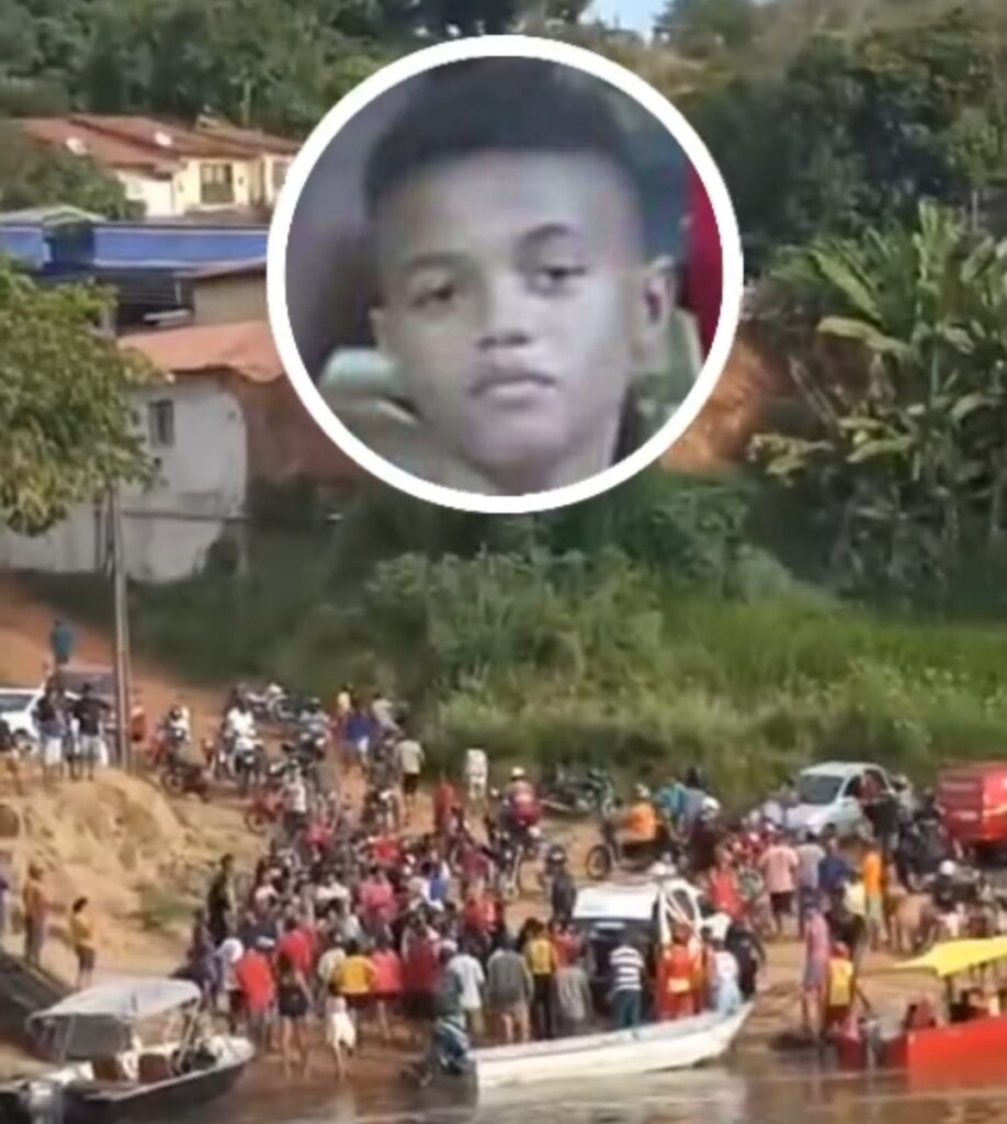 Localizado o corpo do garoto de 15 anos que se afogou no Rio Mearim, em Pedreiras