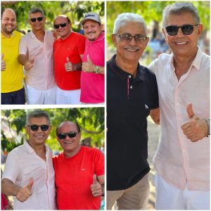 Lima Campos: Prefeito (eleito) Jailson e vice Dr. Aristóteles, prestigiam festa da vitória do vereador (Cabrinha)