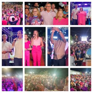 LIMA CAMPOS – Candidato a prefeito JAILSON realiza discurso apoteótico e é ovacionado no evento ‘ELES POR ELAS’