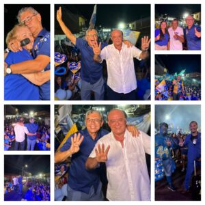 Grande “arrastão Tira-Teima’ com milhares de pessoas consolida a vitória do 44, em Lima Campos