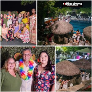 Lima Campos: Prefeitura Municipal celebra o dia do Professor com festa Havaiana