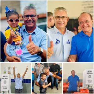 Eleição 2024: O candidato à prefeito de Lima Campos, Jailson votou na manhã deste domingo (6)