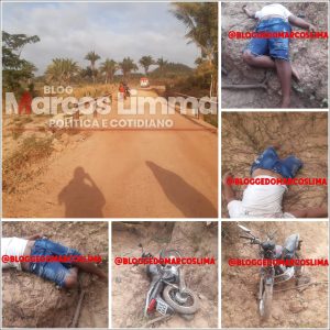 Homem morre em acidente de trânsito na zona rural de Lima Campos