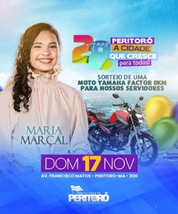 Peritoró inicia celebração de aniversário com show gospel especial de Maria Marçal