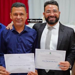 Presente de Aniversário! Vereador Denes do Ipiranga no grupo do prefeito de Dr. Junior