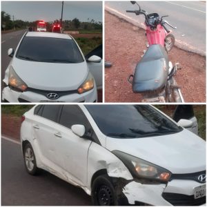 Acidente de trânsito na MA-122 no povoado Supapinho, em Lima Campos