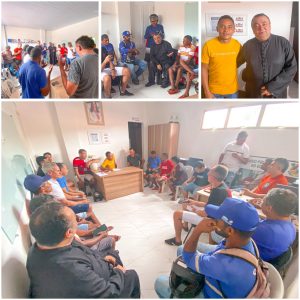 Pedreiras: Santuário São Benedito apresenta a Pastoral do Esporte ao Novo Secretário de Esporte do Município, Neguim Silva