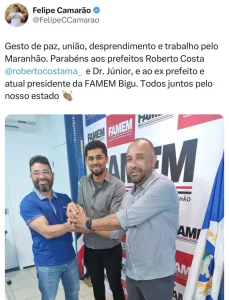 FAMEM-MA – “todos juntos pelo nosso estado”, disse Felipe Camarão