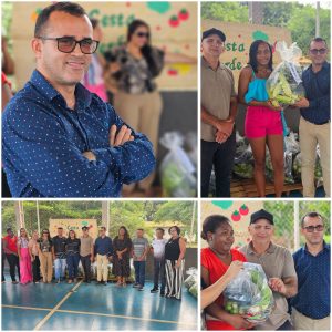 Prefeitura faz entrega de mais cestas verdes às famílias em situação de insegurança alimentar em Lima Campos