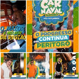 Eric Land, Kiko Chicabana e Igor Kannário vão agitar o carnaval em Peritoró!