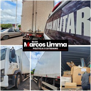 Caminhão furtado em Presidente Dutra é recuperado pela Policia Militar em Lima Campos!