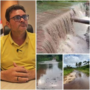 LIMA CAMPOS – SECRETÁRIO (ESTEVINHO) FALA SOBRE ALGUMAS ESTRADAS DANIFICADAS PELAS FORTES CHUVAS