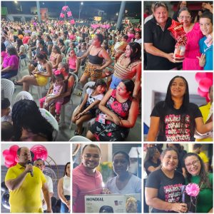 Lima Campos – Vereadores participam de evento para mulheres, no Dia Internacional da Mulher.