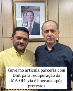 Governo do Maranhão negocia parceria com DNIT para recuperar MA-014