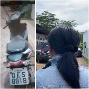 Uma lima-campense tem moto tomada de assalto por criminosos na MA-122, em Pedreiras