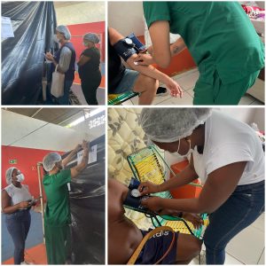 EQUIPE DE SAÚDE REALIZAM NOS ABRIGOS ATENDIMENTOS ÀS FAMÍLIAS ATINGIDAS PELA CHEIA DO RIO MEARIM.