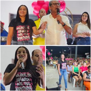 Lima Campos – Vereadora Patrícia do Ronielly prestigia evento Dia Internacional da Mulher