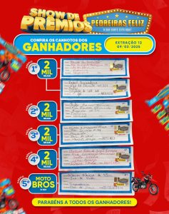 Mulher do povoado INDEPENDÊNCIA em PERITORÓ ganha uma Bros no PEDREIRAS FELIZ