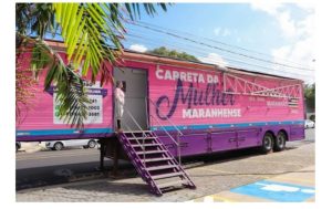 Carreta da Mulher Maranhense chega a Trizidela do Vale com serviços gratuitos de saúde