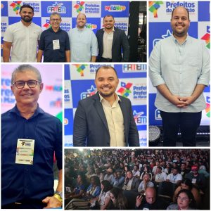 Prefeito Jailson Fausto e vereadores participam do Encontro de Prefeitos e prefeitas do Maranhão, em São Luís