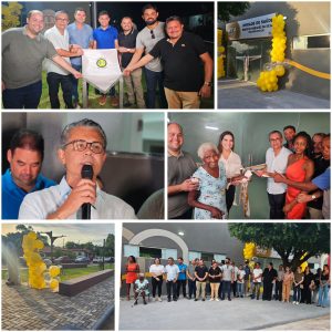 Lima Campos: Prefeitura inaugura Praça e uma Unidade de Saúde no povoado São Francisco