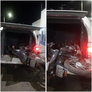 Policia Militar apreende motocicleta adulterada no “Morro da Cajá”, em Lima Campos