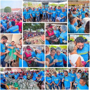 Prefeitura de Peritoró entrega doze toneladas de peixes à população durante a Semana Santa