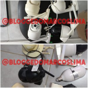 Polícias Militar e Civil recuperam câmeras de segurança furtadas em duas residências, em Lima Campos