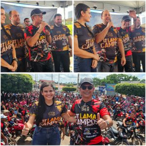 Prefeito de Lima Campos Jailson Fausto lança o nome de Luana Rezende como pré-candidata a deputada estadual