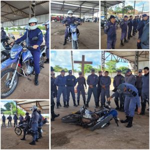 PEDREIRAS – GUARDA CIVIL MUNICIPAL PARTICIPA DE NIVELAMENTO DE MOTOPATRULHAMENTO