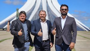 Vereadores de Lima Campos representam o Legislativo Municipal na XXVI Marcha dos Prefeitos, em Brasília
