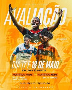 É amanhã Sábado 17 e domingo 18 – LS Sports Brasil realizará peneira de futebol em Lima Campos!