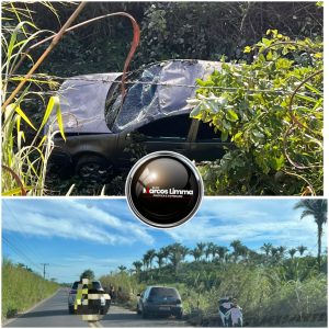 Acidente na MA-122 entre povoado São Pedro e Lima Campos deixa apenas danos materiais