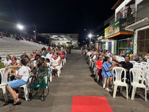 Vereador Laelson prestigia o início o Festejo da Paróquia Nossa Senhora do Perpétuo Socorro, em Lima Campos