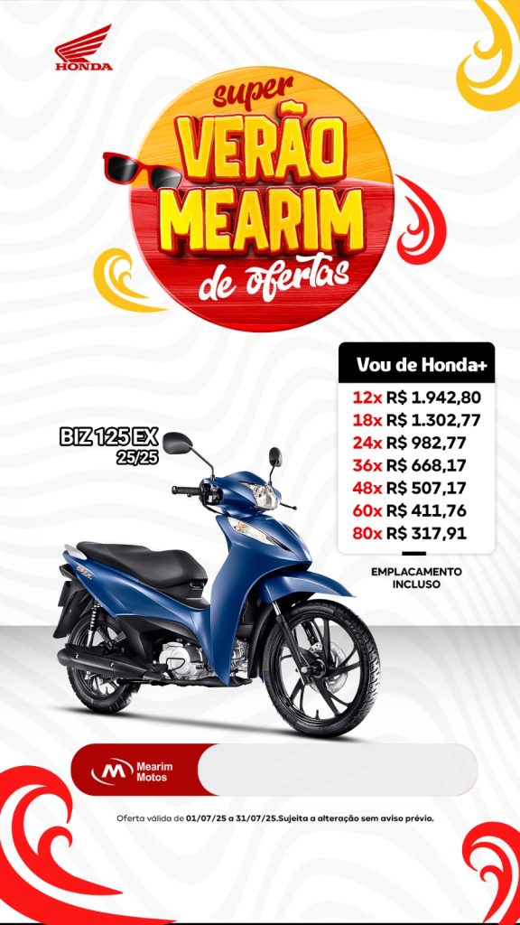 SUPER VERÃO MEARIM DE OFERTAS QUENTES! Ronilson Honda (99) 98427-9426