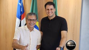 Prefeito Jailson Fausto recebe secretário Orleans Brandão para tratar de investimentos em Lima Campos