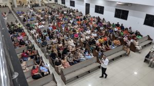 Palestra reforça importância do cuidado emocional com profissionais da educação em Pedreiras
