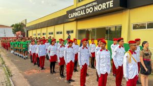 Com apoio da Prefeitura de Capinzal do Norte, CMCB realiza ato cívico em alusão à Independência do Brasil