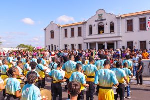 Pedreiras celebra o 7 de Setembro com solenidade cívica em frente ao Palácio Municipal