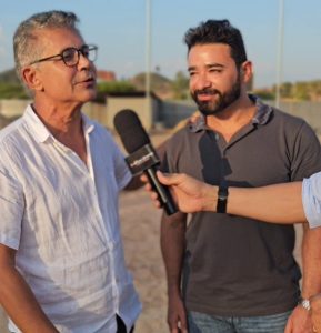 Prefeito de Peritoró participa de solenidade do programa Arenas Brasil em Lima Campos