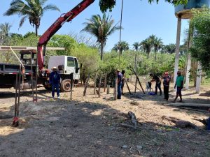 Prefeitura de Lima Campos instala poste e transformador no povoado Aroeira após indicação do vereador Canidia