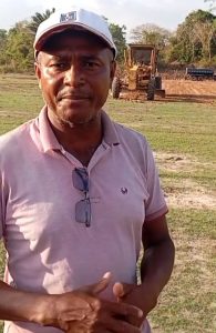Vereador Clemilson do Derreis destaca melhorias no campo de futebol do povoado Bom Jesus